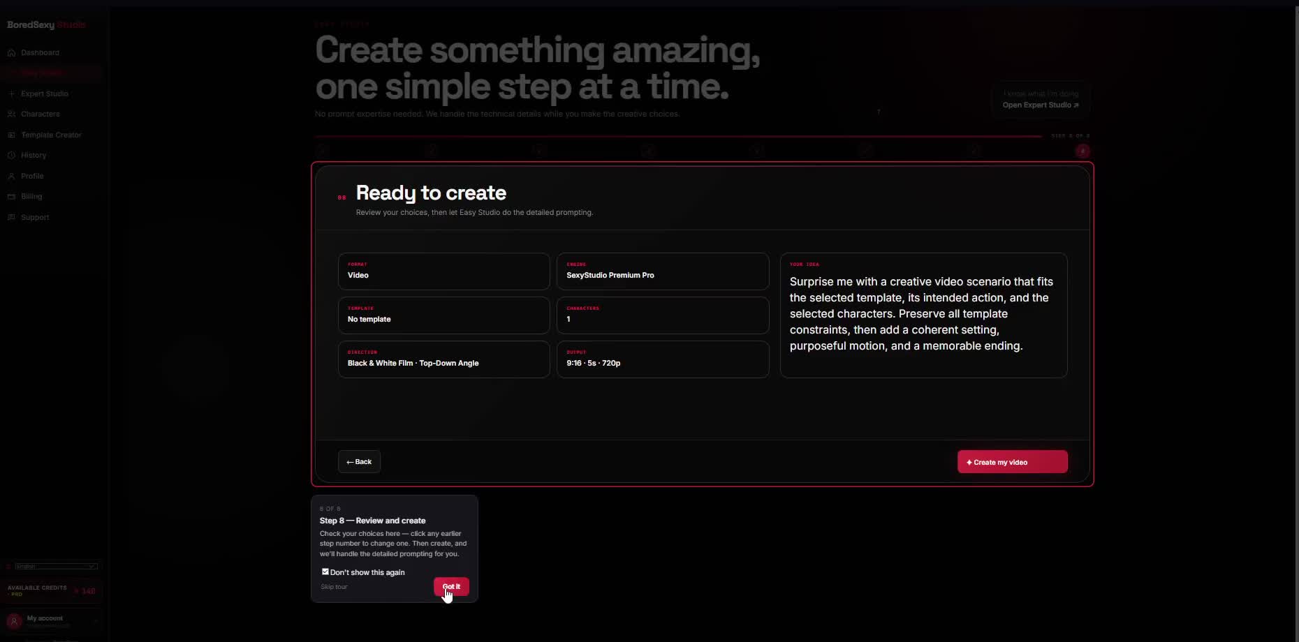 Ready to create